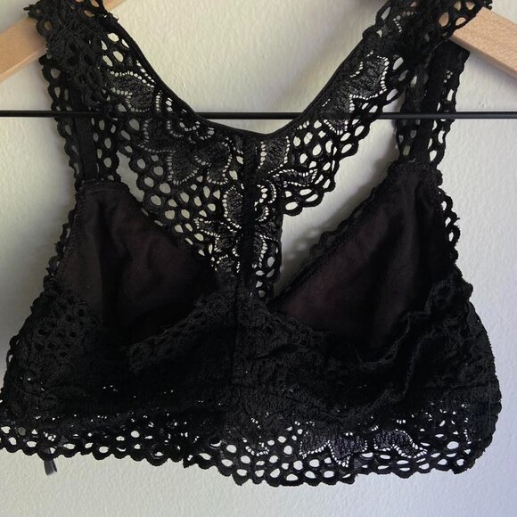 Aerie Bralette Lace Black XXL - Picture 2 of 3